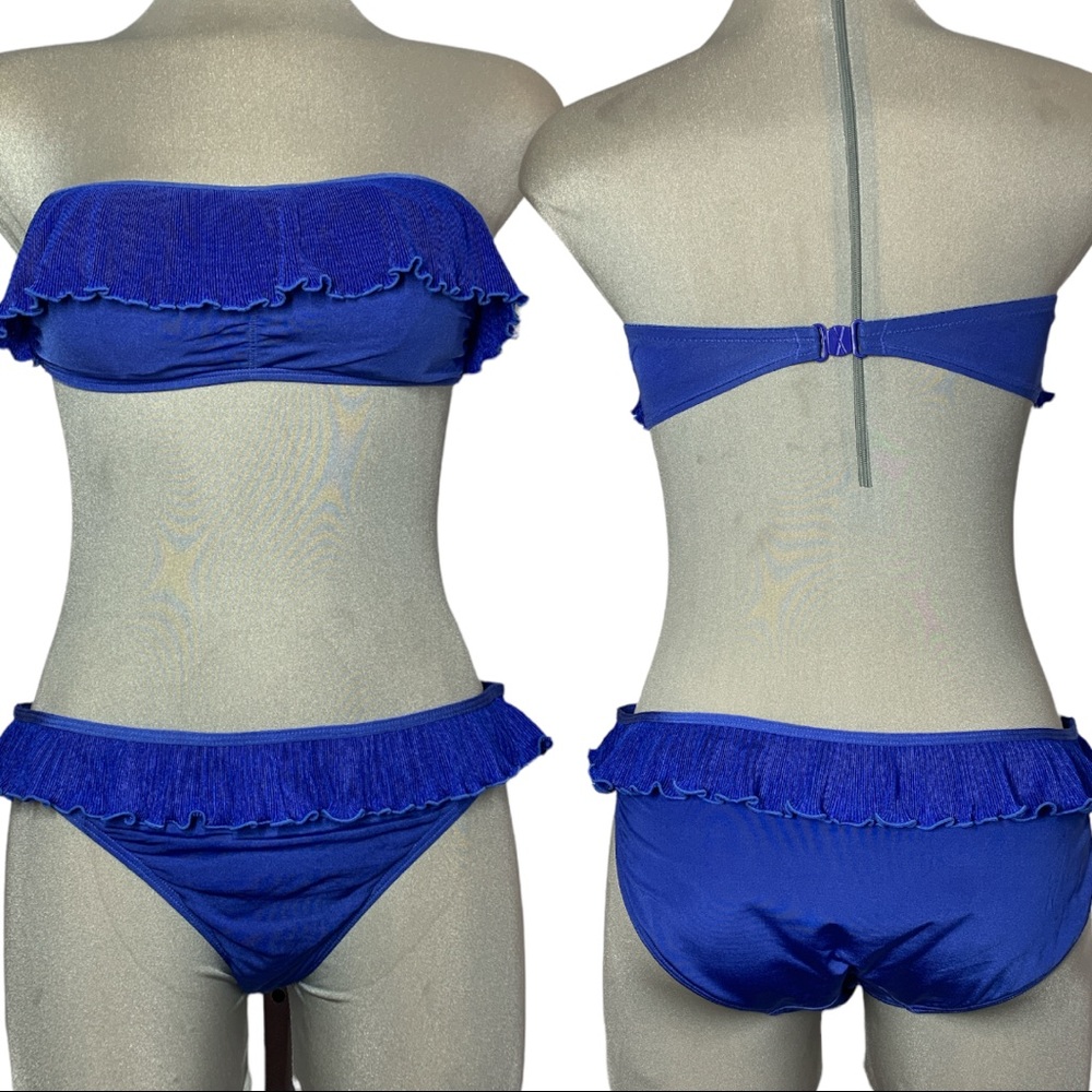 Royal Blue Bikini Two Pieces Swimming Set  Size 10